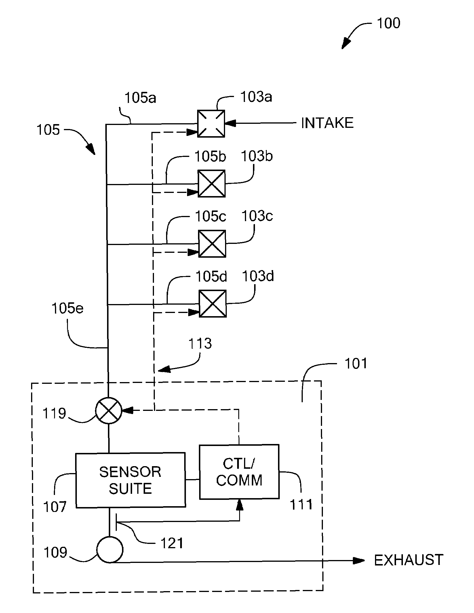 Air monitoring system having tubing with an electrically conductive inner surface for transporting air samples