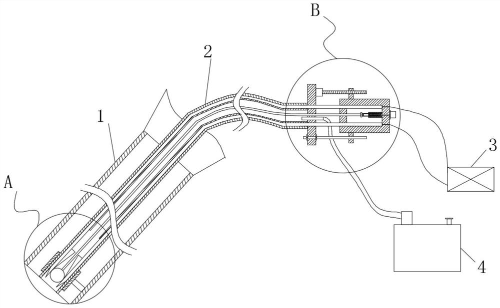 Electric-pulse ablation device capable of cooperating with drug administration