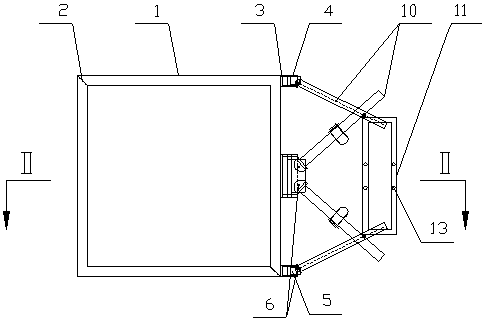 A connection device for construction elevator attachment and tower crane