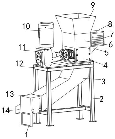 Method for preparing green and environment-friendly building material from waste building materials