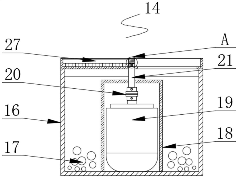 Insect catching device for agricultural ecological planting