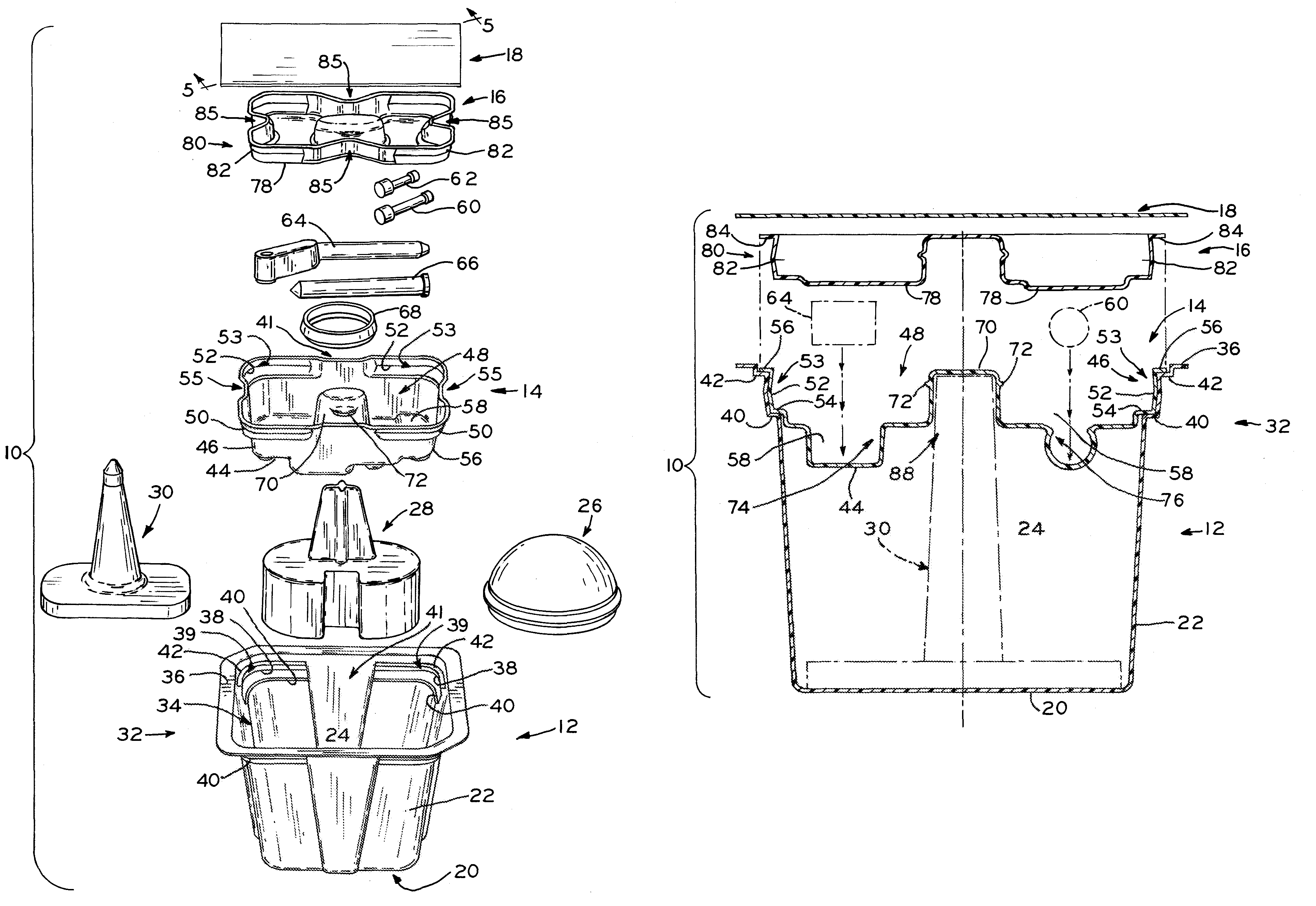 Method and apparatus for packaging medical devices