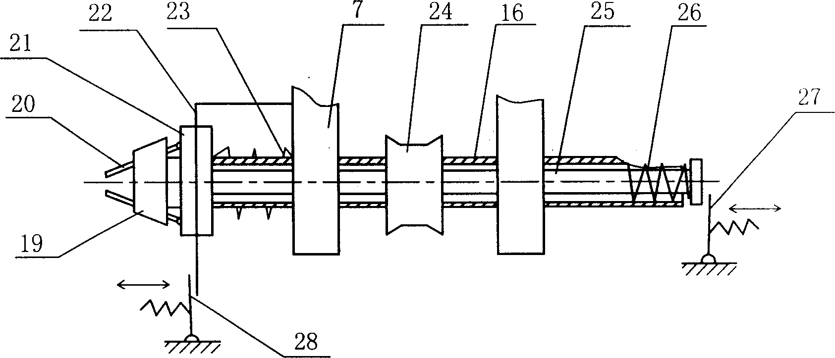 Glass needle-tube former of pre-encapsulated injector