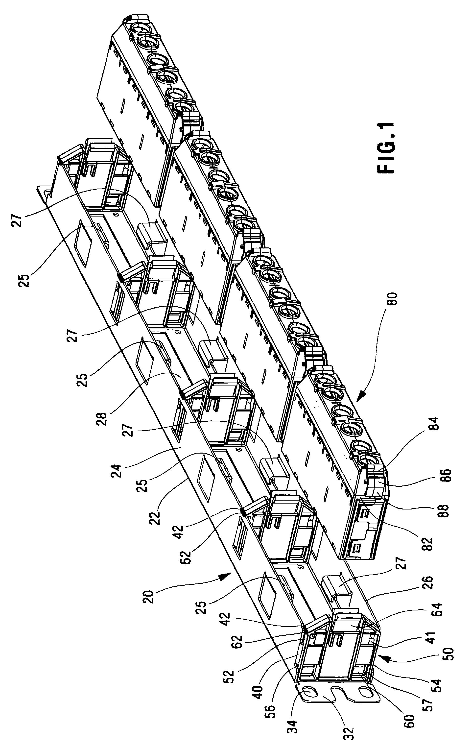 Release Latch for Pre-Terminated Cassette