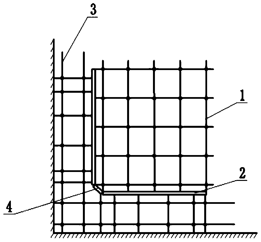 Basement protection wall concrete pouring construction technology