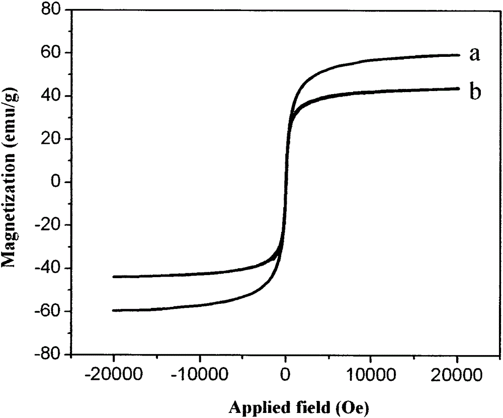 A kind of preparation method of core-shell magnetic/gold nanoparticles