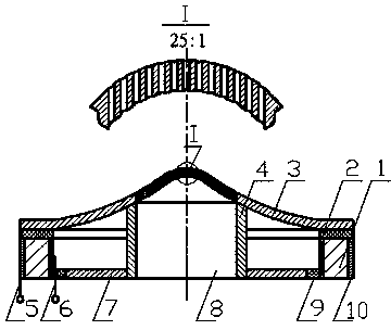 Intermediate-frequency ultrasonic atomizer