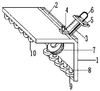 Burr-removal method for wood-plastic floor production