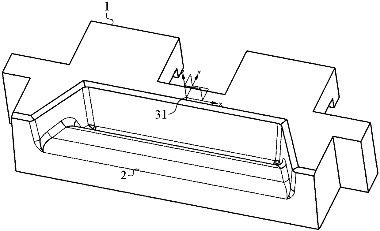 Dummy bar head machining system and machining method