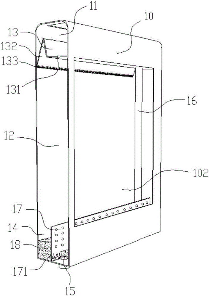 Water circulating humidifier mounted on heating plate