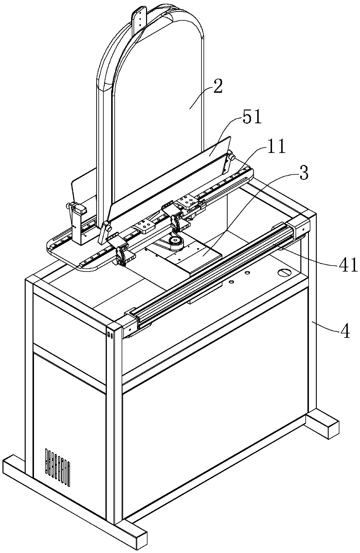 Automatic shirt lighting detection equipment