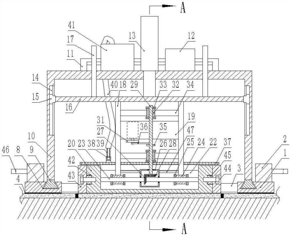 Broken ceramic tile replacement assistance device for building construction