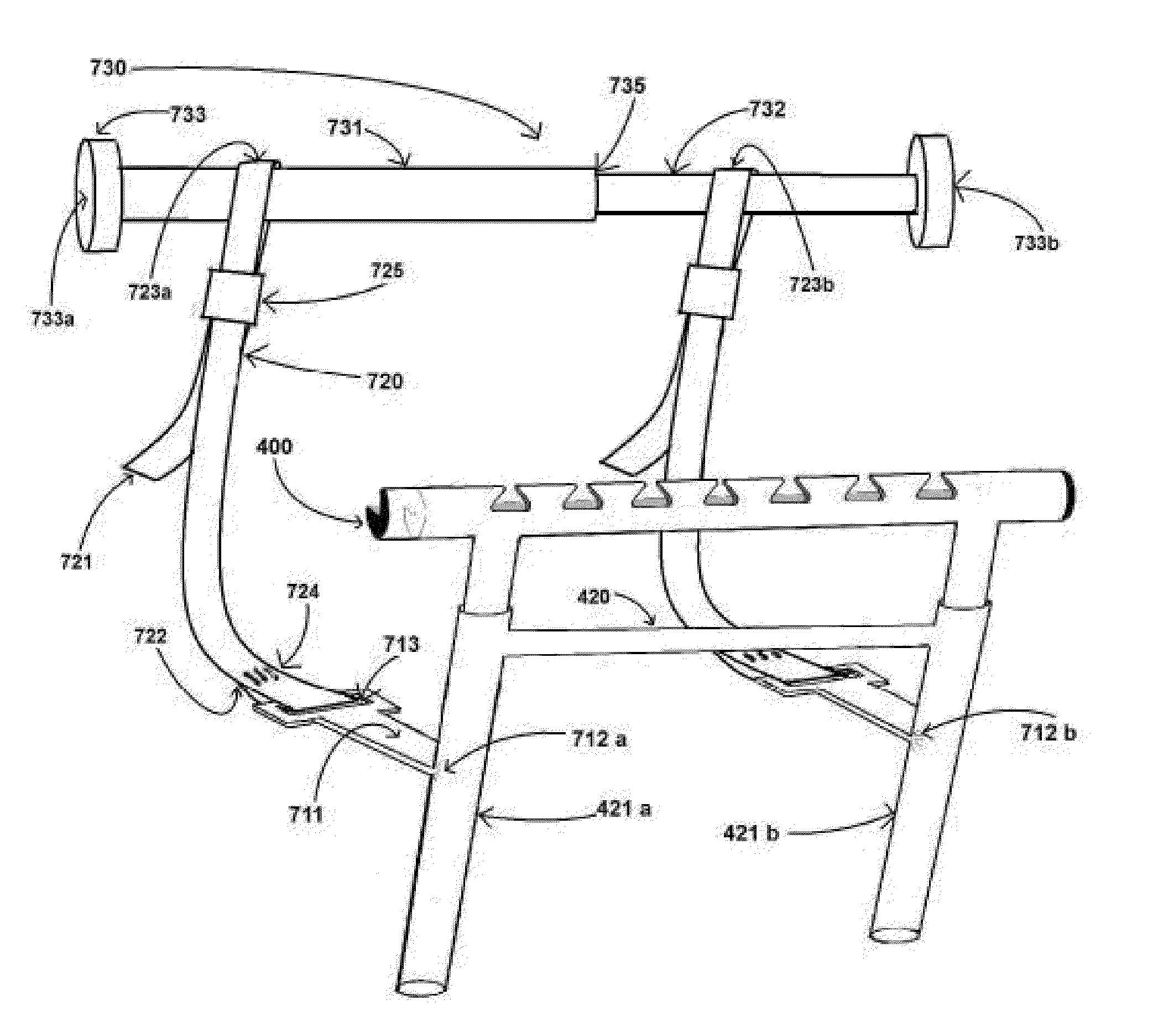 Portable carrier for holding bags or holding displays on vehicles