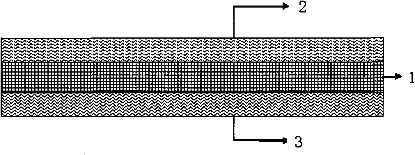 Preparation method of specific composite filter material for coal-fired power plant electric bag integration project