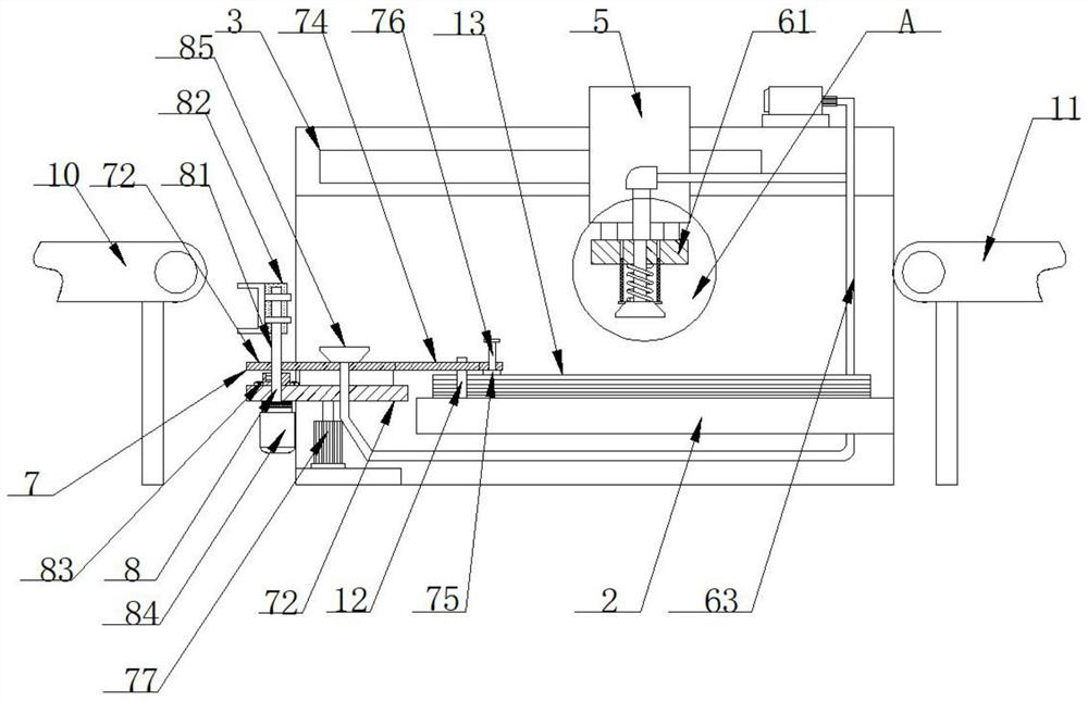 Packing bag opening device of packaging machine