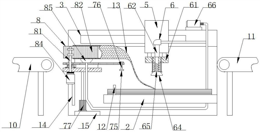 Packing bag opening device of packaging machine