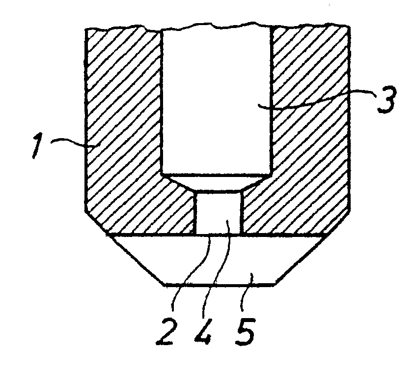 Sealing nozzle