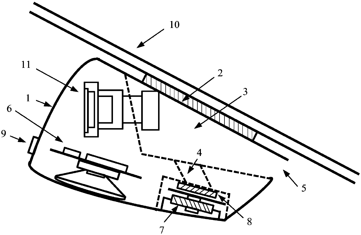 Automobile auxiliary driving system camera demisting device