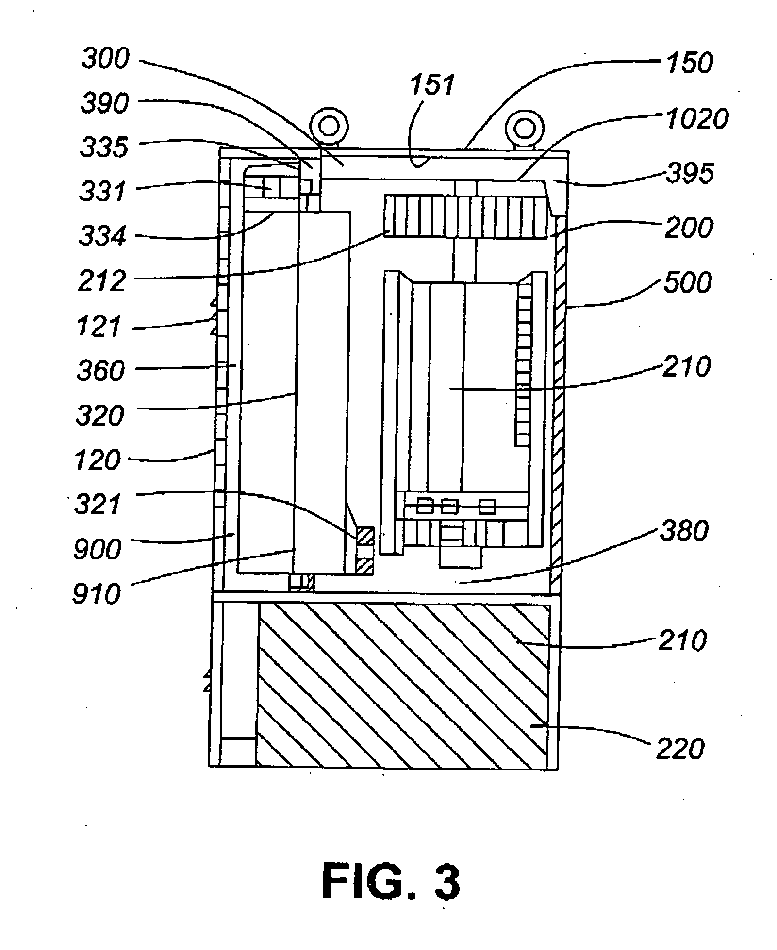 Electronics equipment cabinet