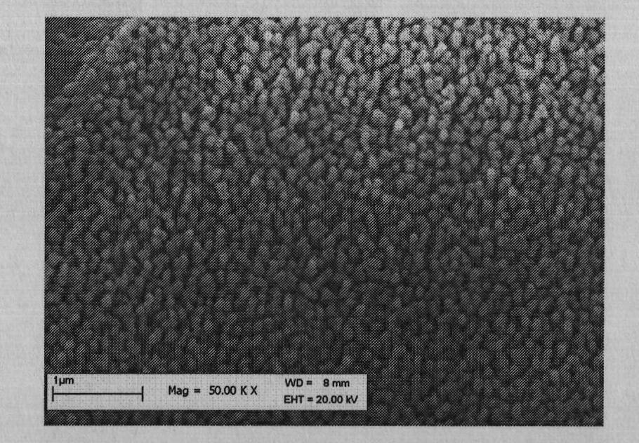 Method for preparing independent self-supporting transparent aluminium nitride nanocrystalline film