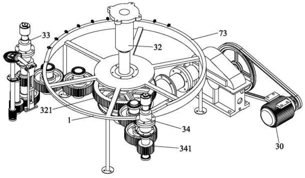 Filling machine of bottled liquid