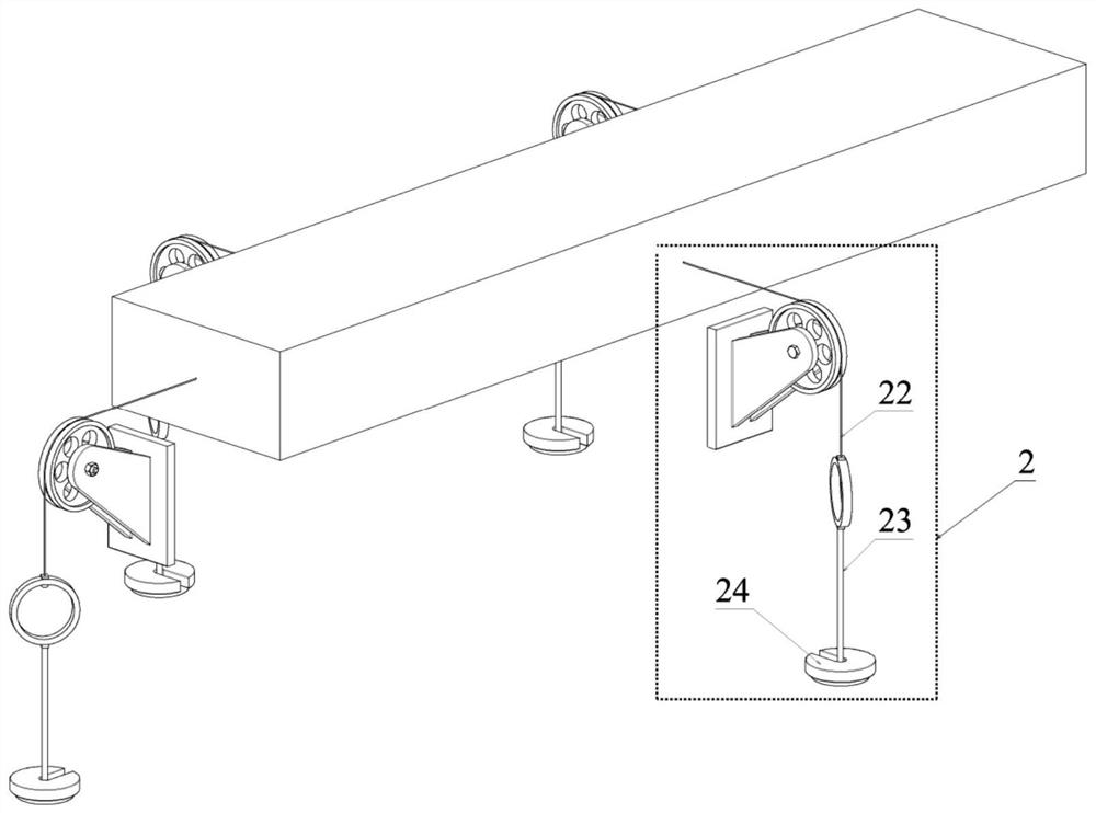 In-situ calibration device and method for measuring micro pneumatic force air floatation platform