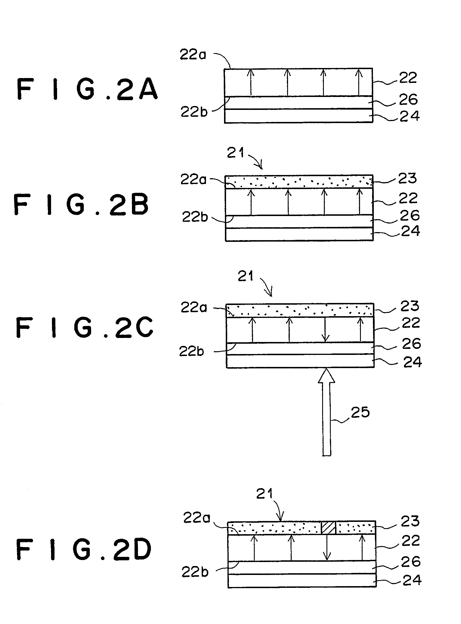 Method and apparatus for displaying image by producing polarization inversion in ferroelectric member and producing contrast in contrast production member