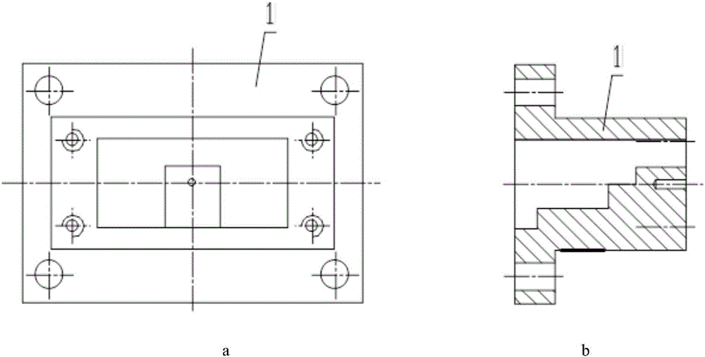 Cable-equipped waveguide component with small-size tail part