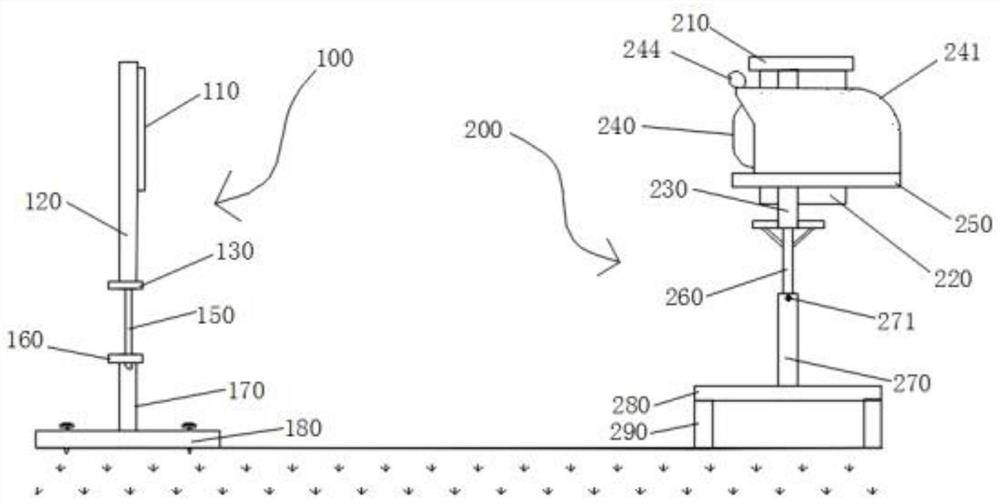 Tea garden empoasca flavescens monitoring equipment and monitoring method based on color plate induced counting