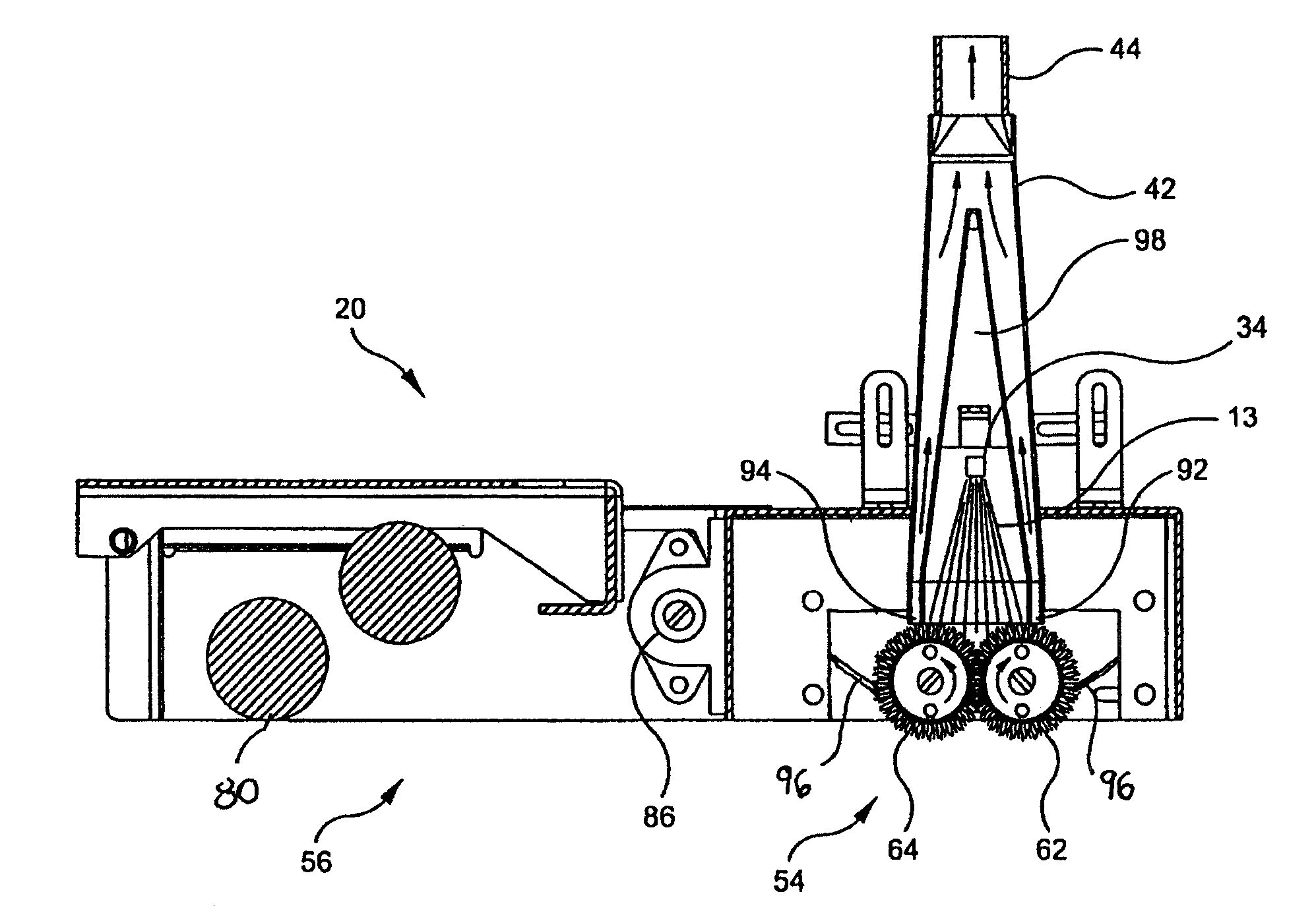 Method and apparatus for cleaning fabrics, floor coverings, and bare floor surfaces utilizing a soil transfer medium