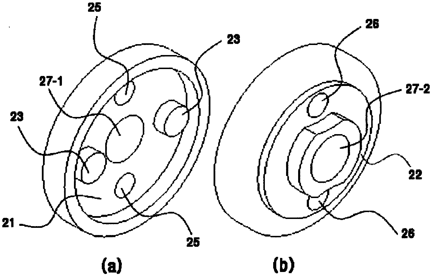 Combination probe for dual sampler