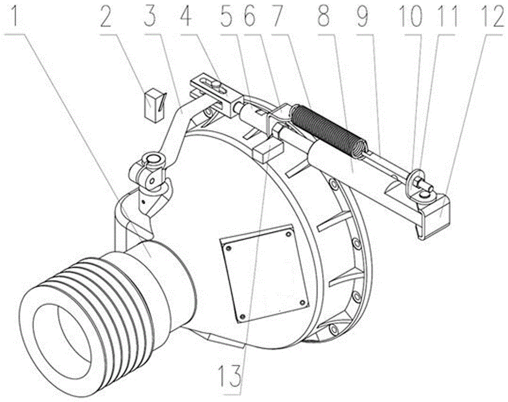 Main clutch electrically controlled hydraulic operation mechanism for harvester