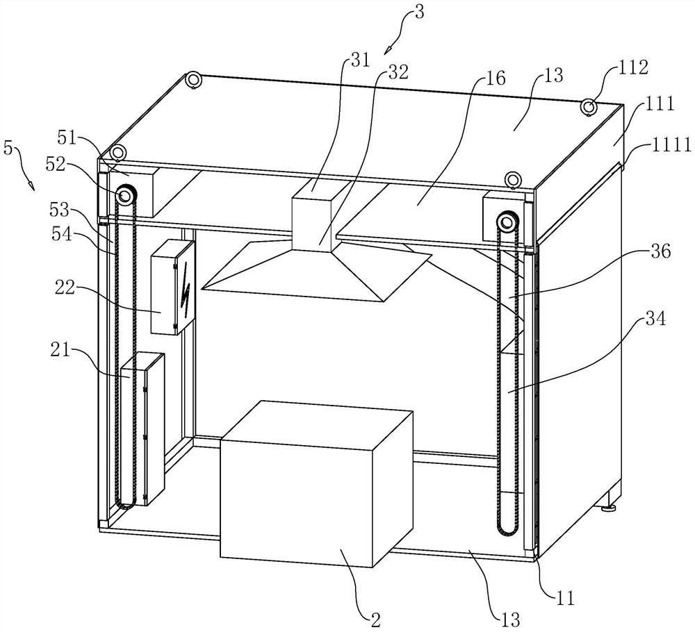 Movable processing shed and manufacturing method thereof