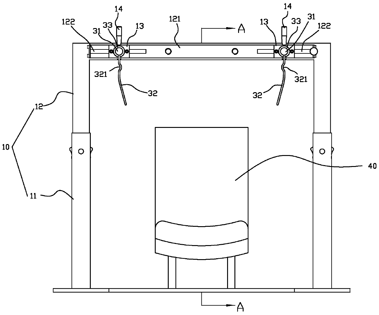 Single-person bagging device