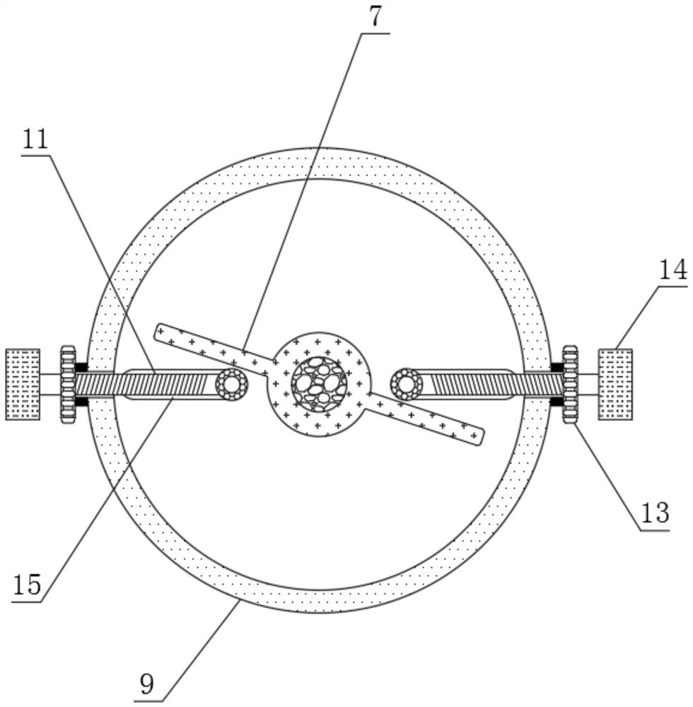 Kitchen garbage treatment device capable of protecting cutters