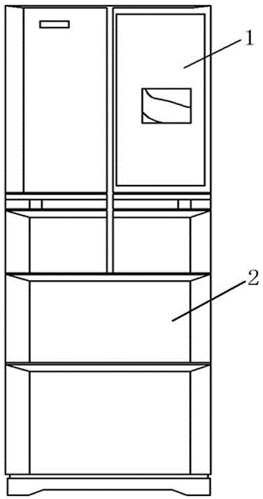 Refrigerator media display method