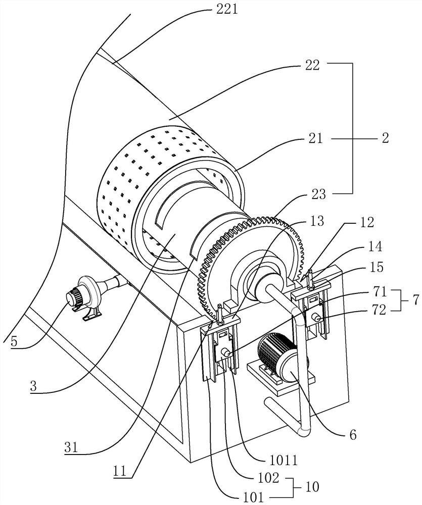 Uniform negative-pressure drum type web former of melt-blowing equipment and melt-blown fabric production process