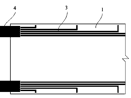 Connecting method for solar cell array front and back face circuits