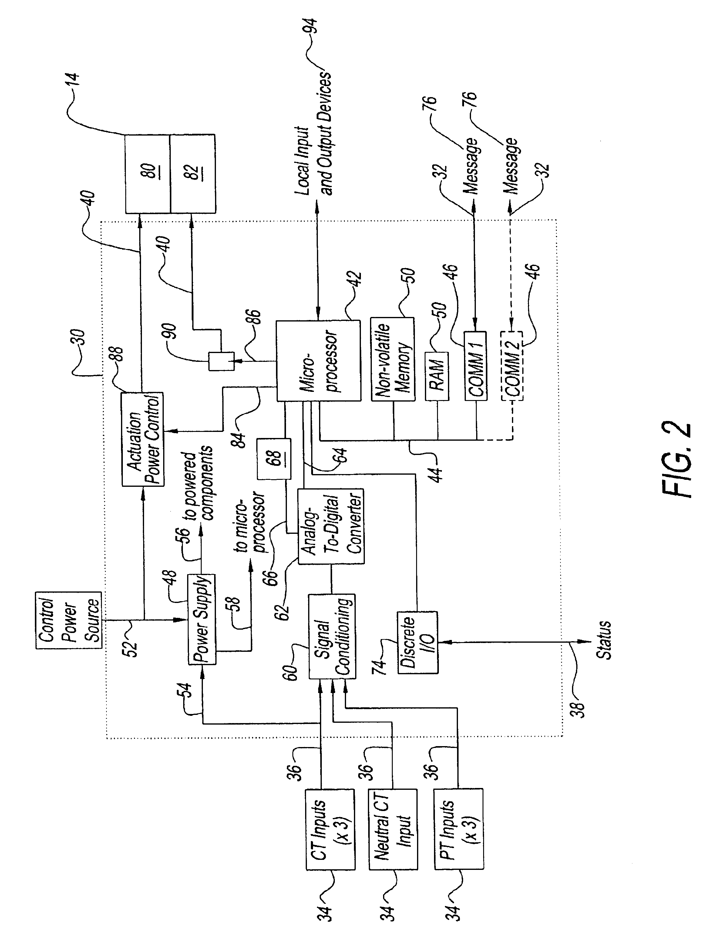 Locator devices and methods for centrally controlled power distribution systems