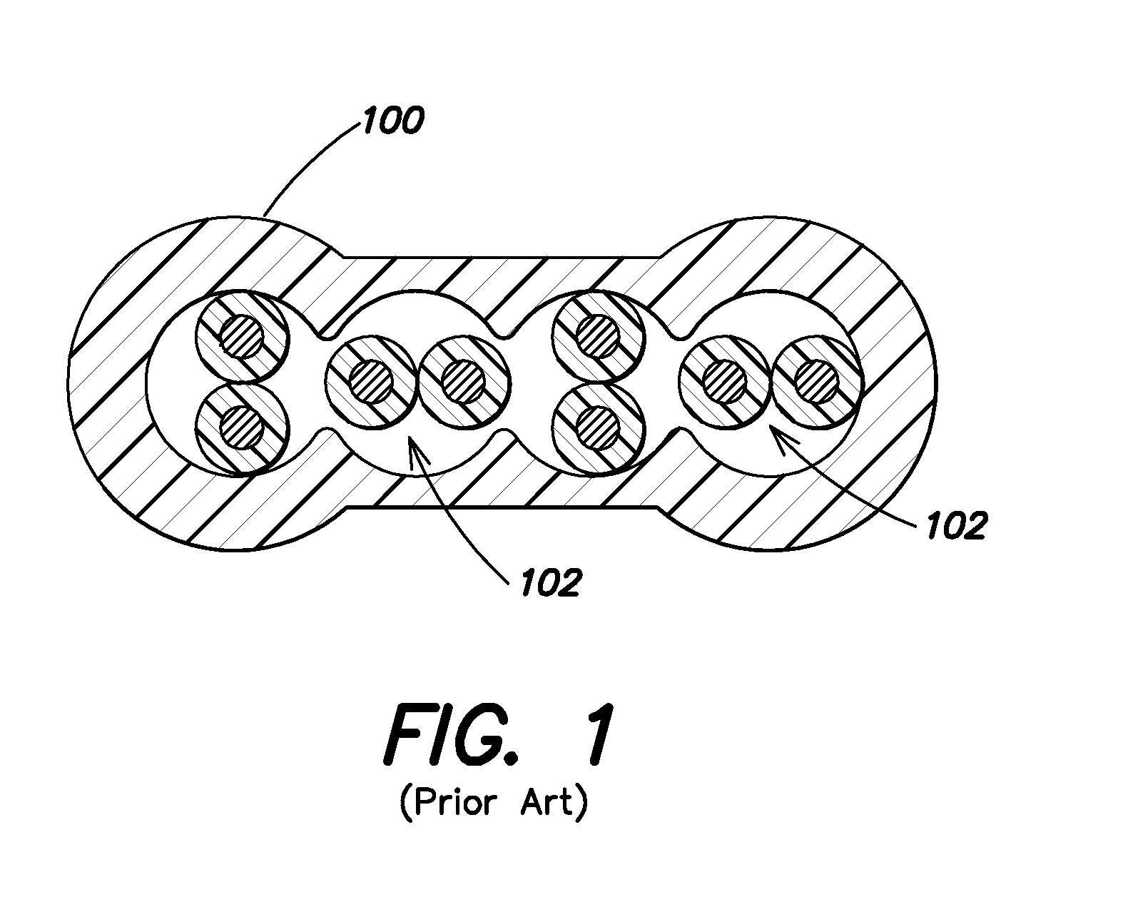 Twisted pair cable having improved crosstalk isolation