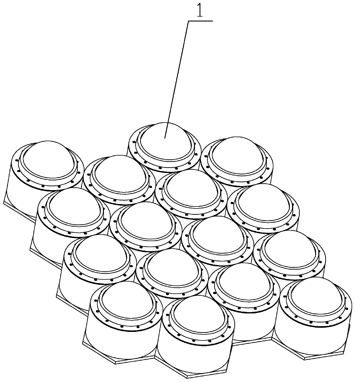 Modular logistics sorting platform and method based on gyro precession effect