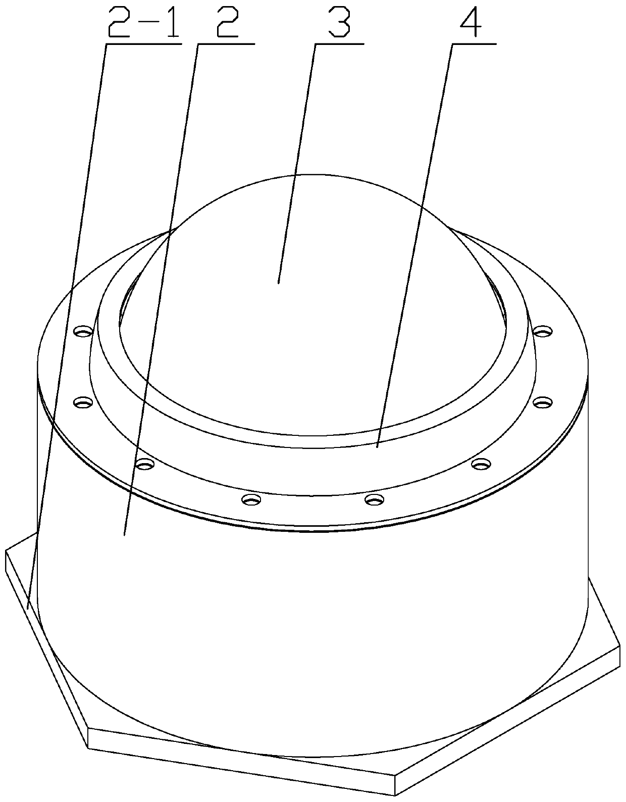 Modular logistics sorting platform and method based on gyro precession effect