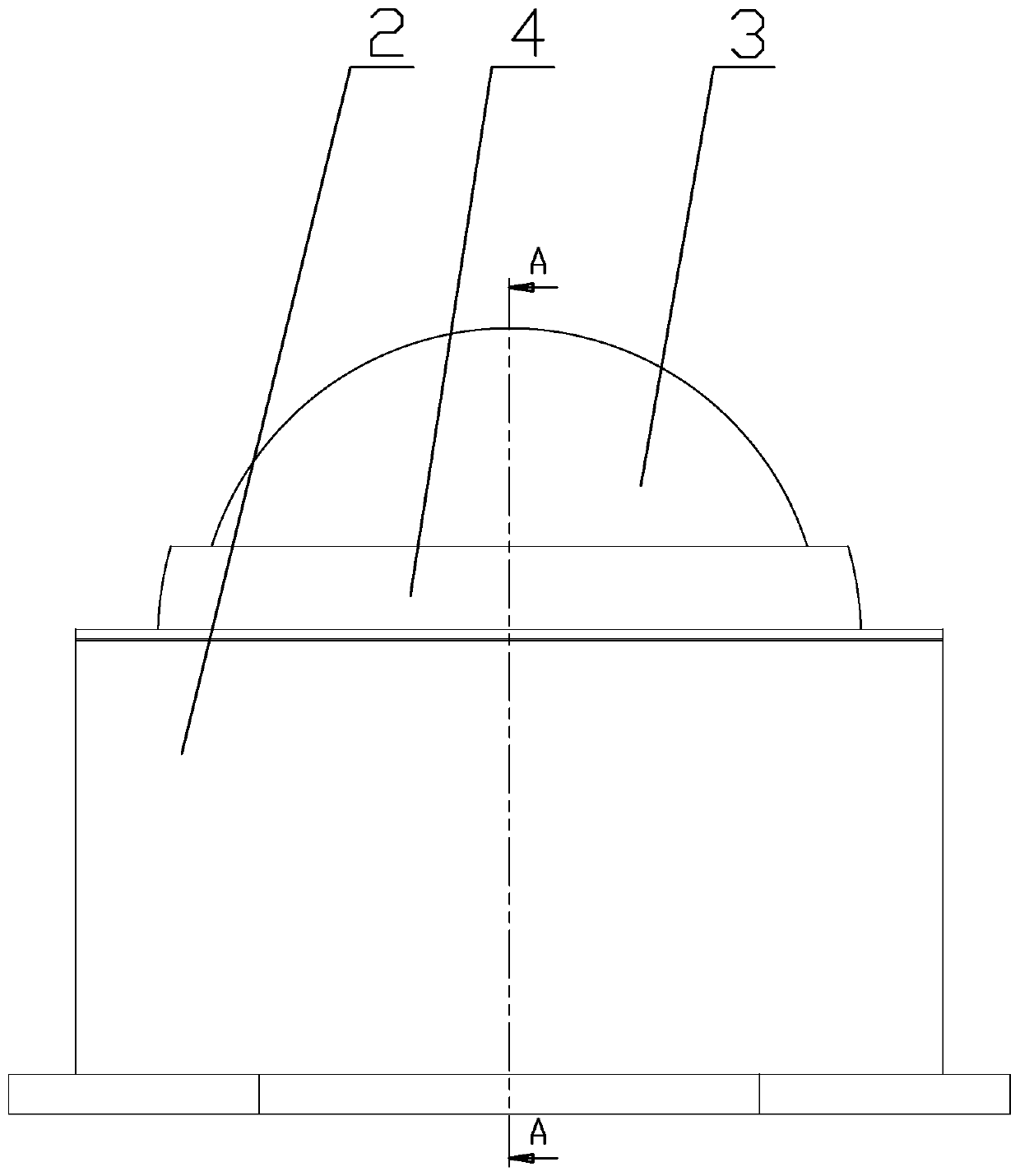 Modular logistics sorting platform and method based on gyro precession effect