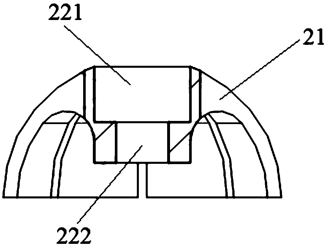 Leveling device and reaction chamber