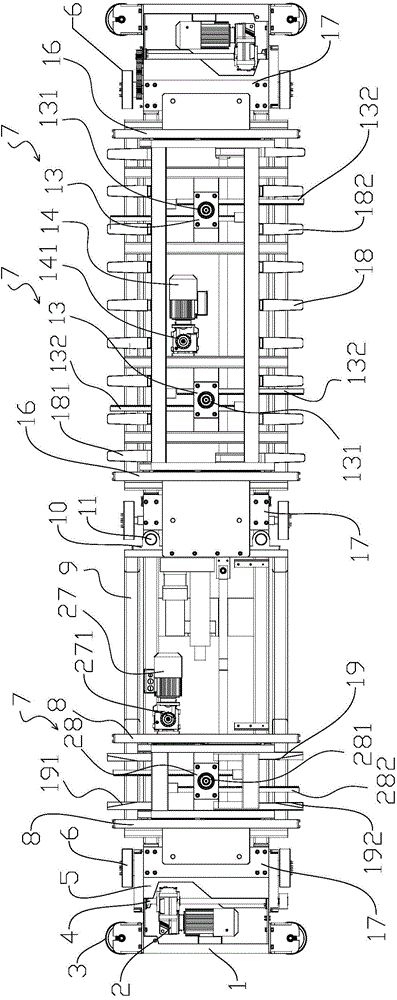 Transfer robot for warehousing stereoscopic garage