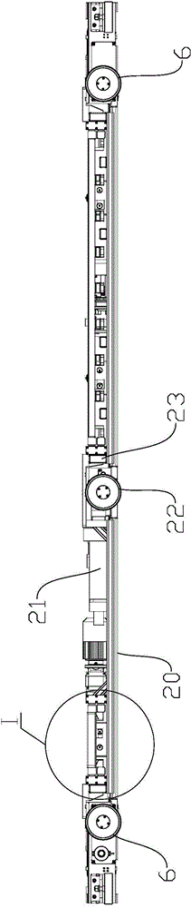 Transfer robot for warehousing stereoscopic garage