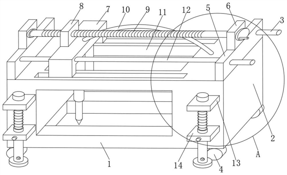 A high-efficiency crushing device for mining machinery and its application method