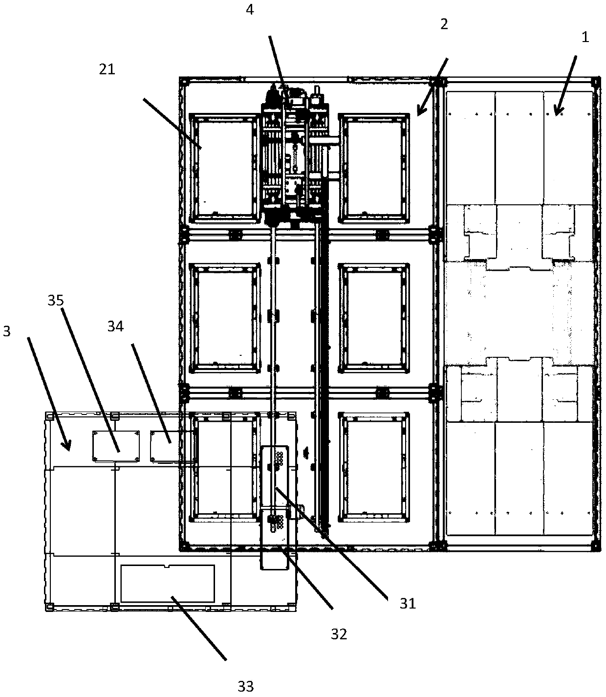 Novel battery changing station