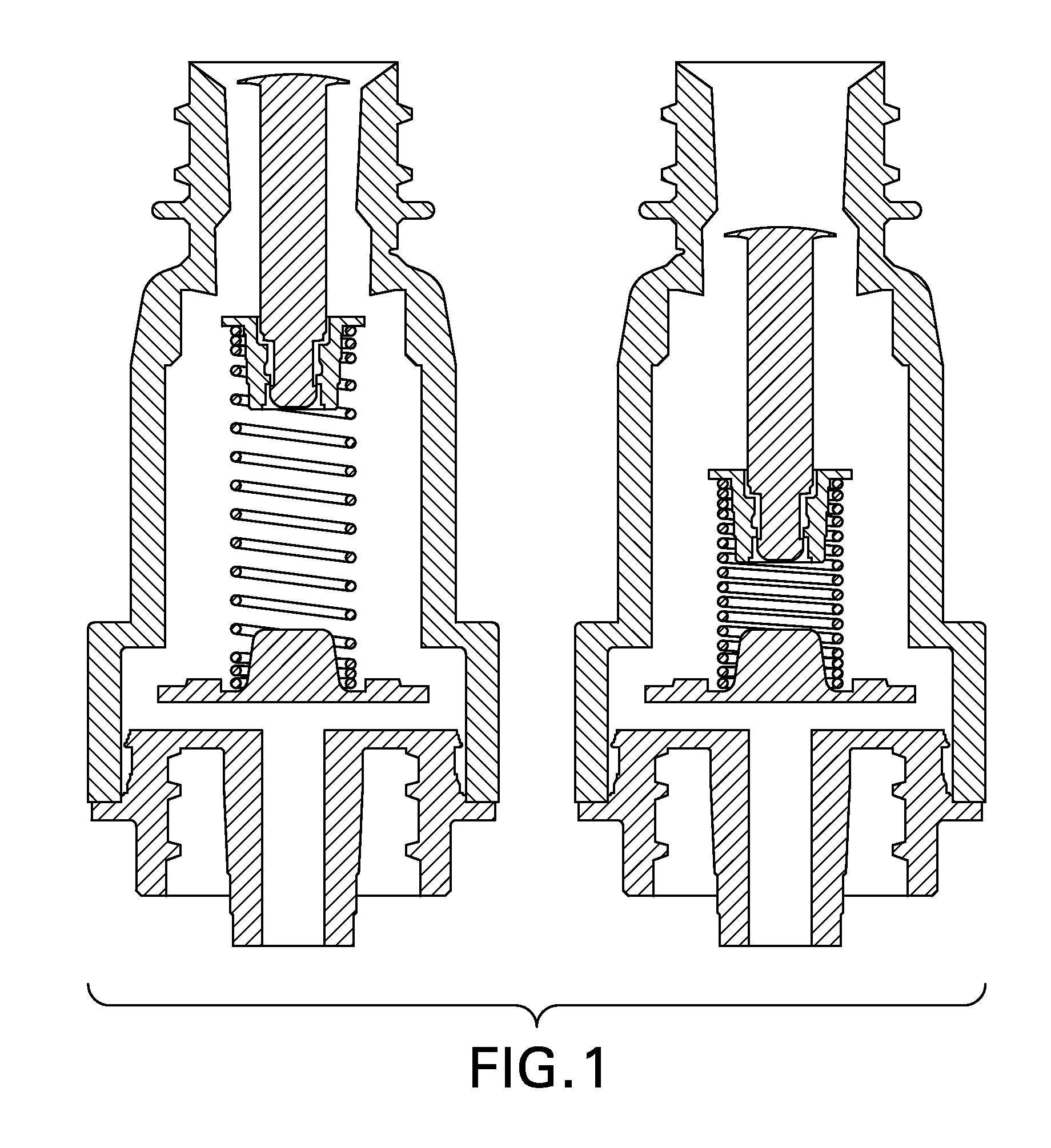 Devices for sanitizing medical fittings