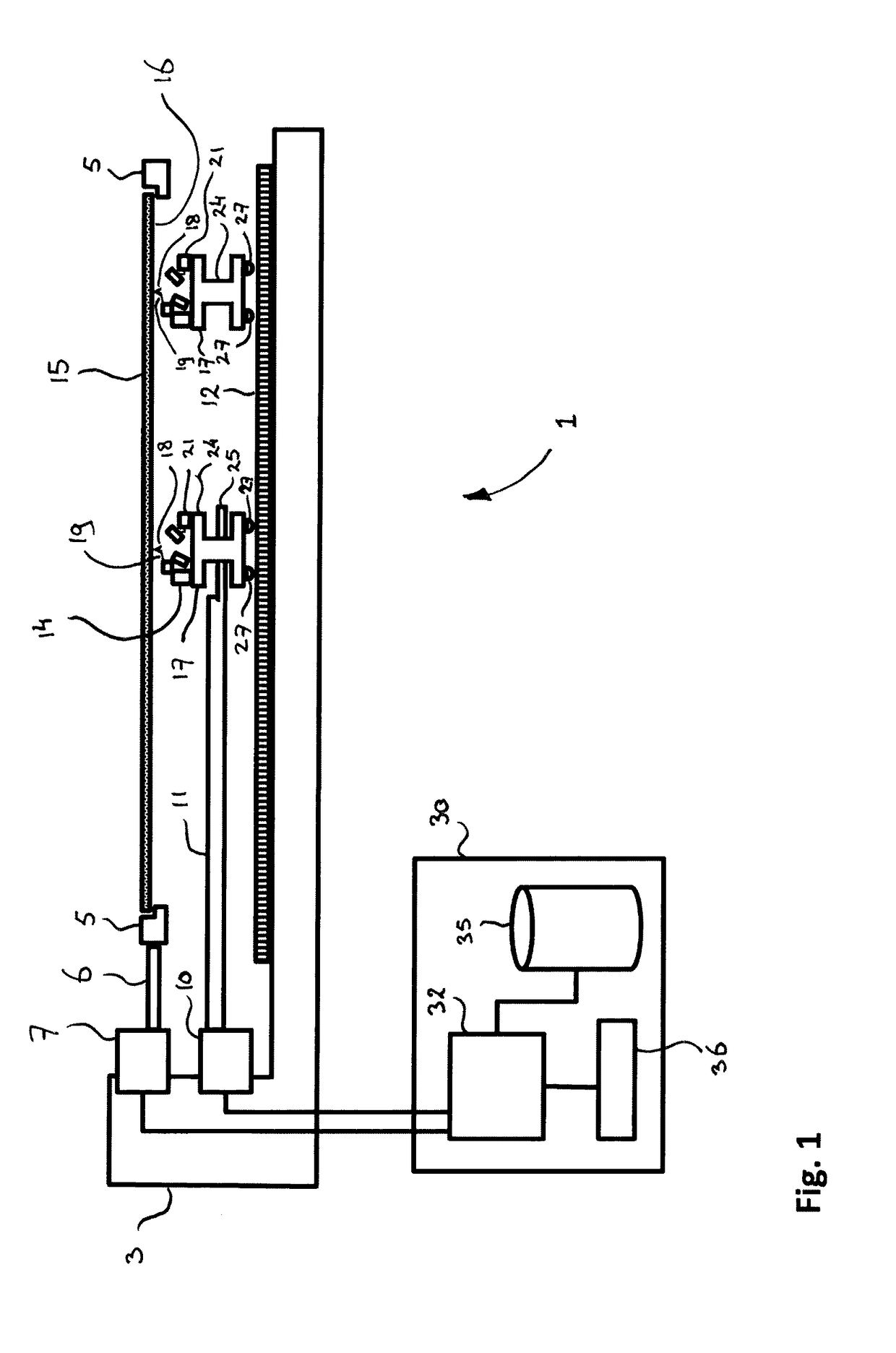 System and method of performing scanning probe microscopy on a substrate surface